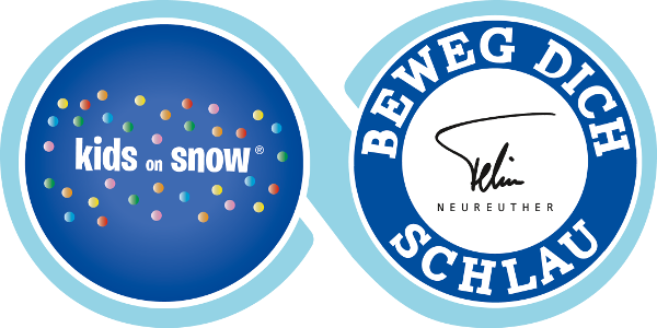 Logo kids on snow